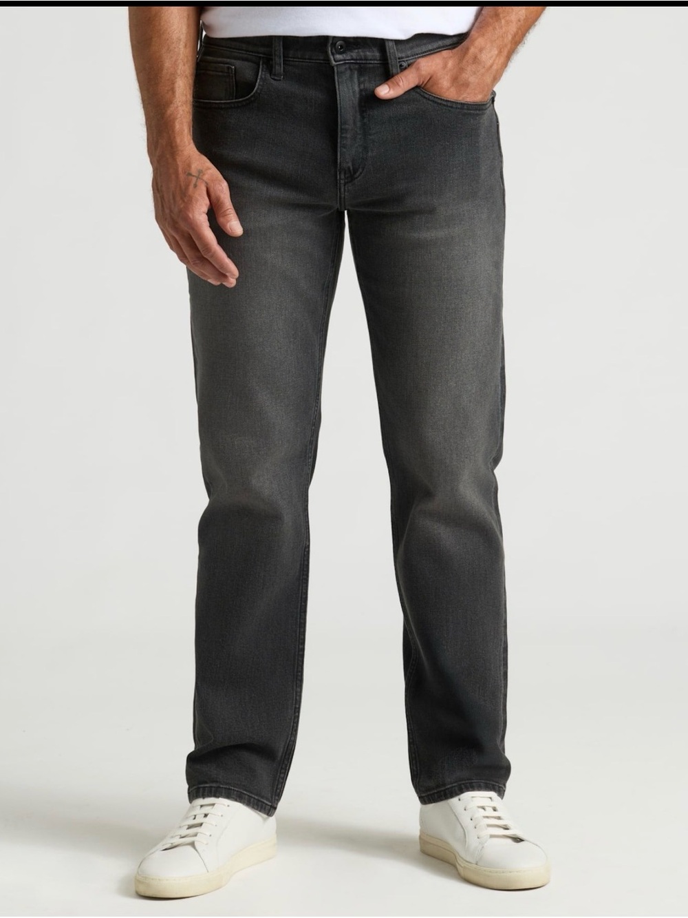 True Classic Denim in Charcoal Gray